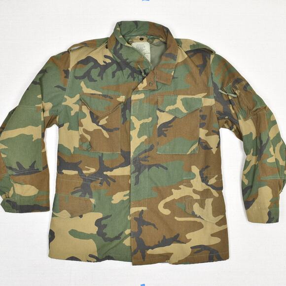 Creative Apparel Men's Jacket Aramid Military Brown Size M Aircrew Cold Camo - Picture 1 of 8
